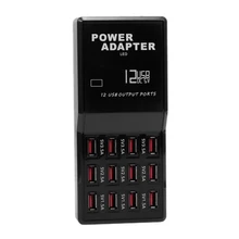 Smart Charging Station with 12 Ports USB Charging Dock USB Charger Of Universal Compatibility Charging Station for Family and Of Smart Charging Station with 12 Ports USB Charging Dock USB Charger Of Universal Compatibility Charging Station for Family and Of