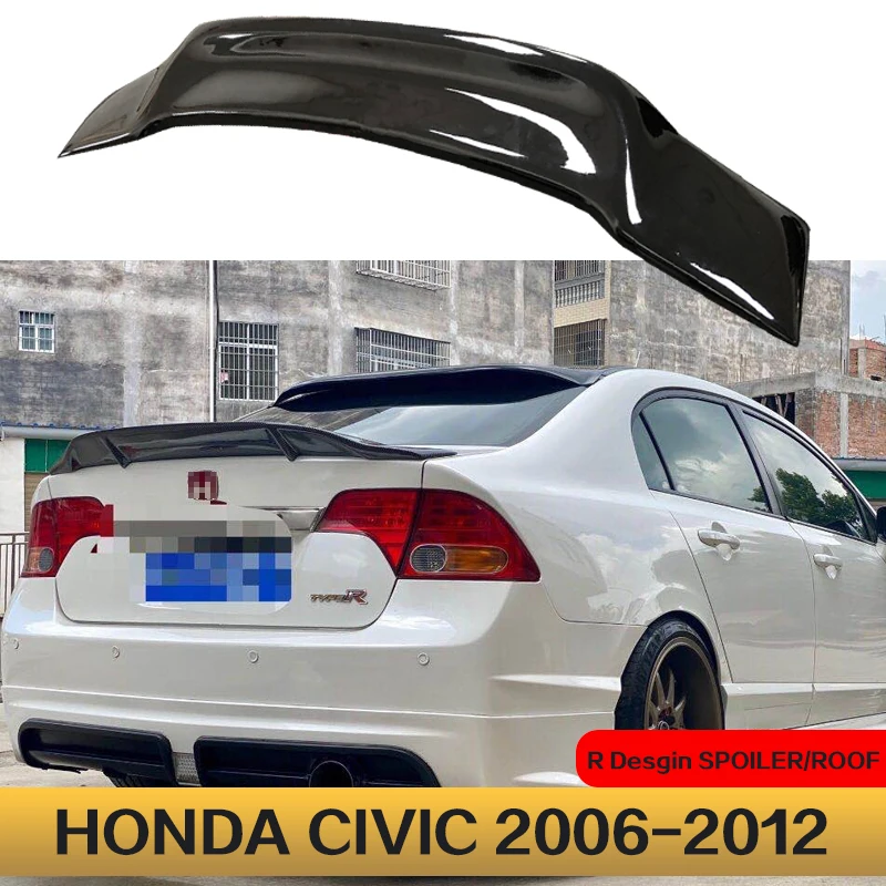 Подходит для моделей Honda Civic 2006-2015 модифицированный спортивный спойлер с