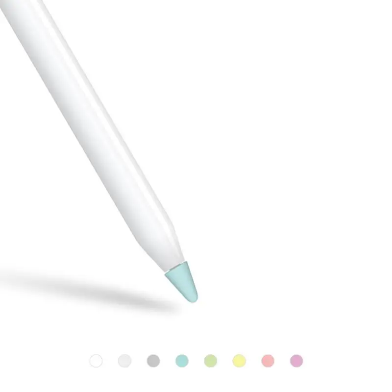 8pcs Silicone Replacement Protective Tip Case Nib Cover Skin For Apple ipad Pencil 1st 2nd Stylus Touchscreen Pen Hot