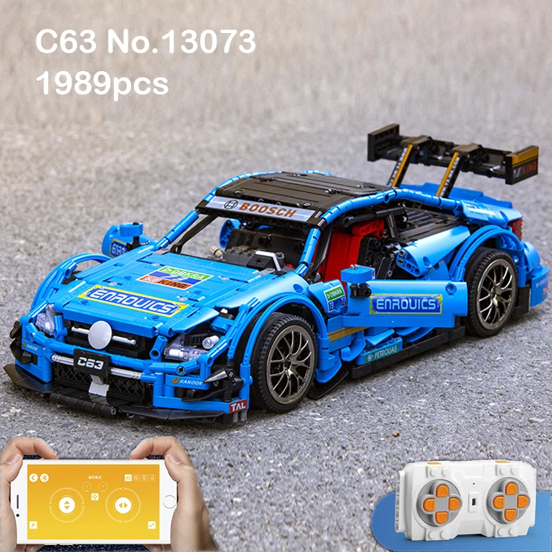 В наличии MOULD KING 13073 13075 спортивный гоночный Радиоуправляемый автомобиль G63 Drift APP с
