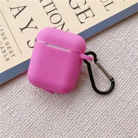 11 Для Airpods Bluetooth футляр для наушников для Apple Airpods с крюком TPU силиконовый чехол для iOS i10 i11 i12 i13 Tws чехол для наушников - Цвет: 11