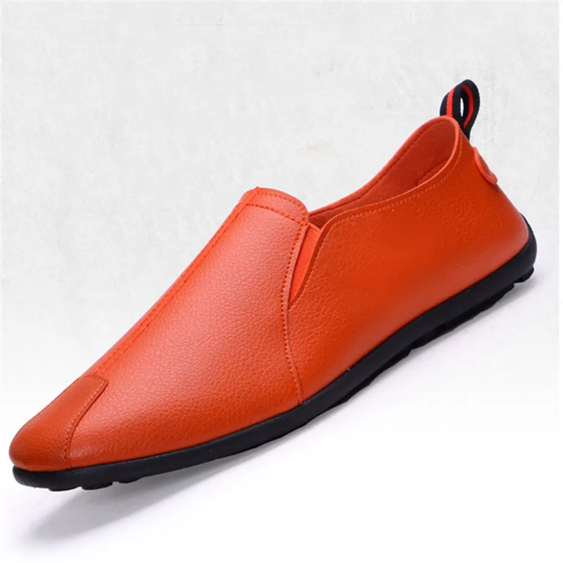 Muži mokasíny boty jaro 2020 móda loď obuv muž značka kůže moccasins pánské boty muži comfy pohon pánské ležérní boty