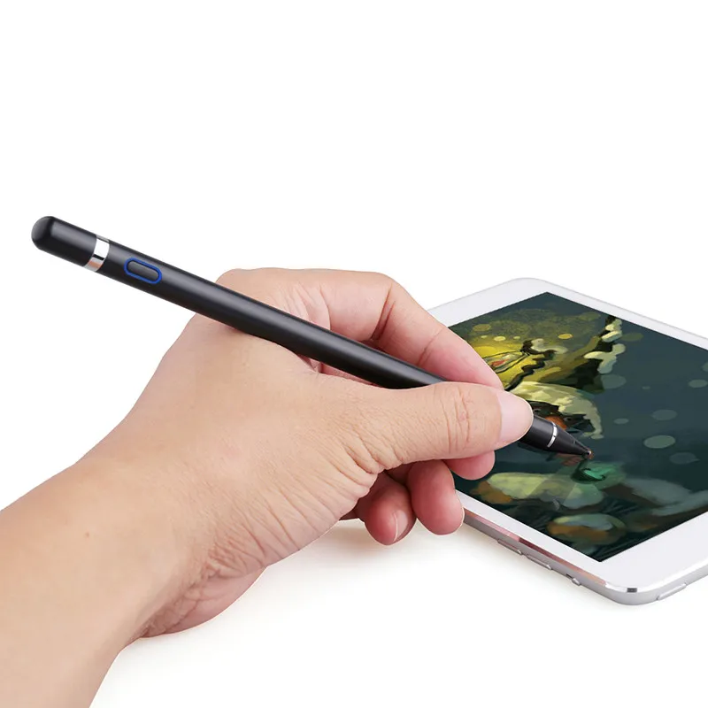 Active Stylus Touch Pen For Apple iPad Pro 11 12.9 10.5 9.7 miini 5 Air Smart Capacitance Pencil For iPhone Huawei Xiaomi Tablet