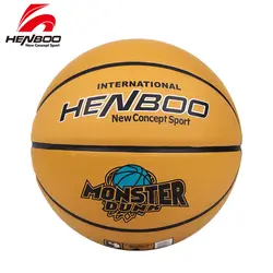 HENBOO 8 шт. баскетбольная микрофибра кожа высокого качества официальный размер 5 стандартный открытый крытый спорт надувной мяч 8112