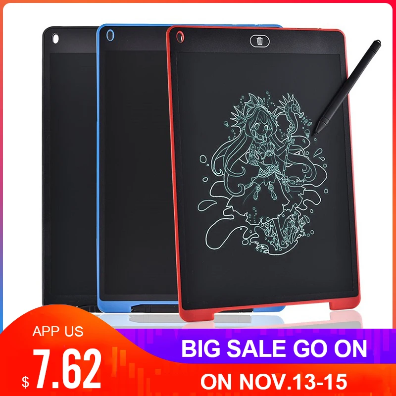 Электронный графический планшет ЖК-планшет для рисования с ручкой 1" 8,5" художественная ЖК-доска для рисования цифровой планшет для рисования