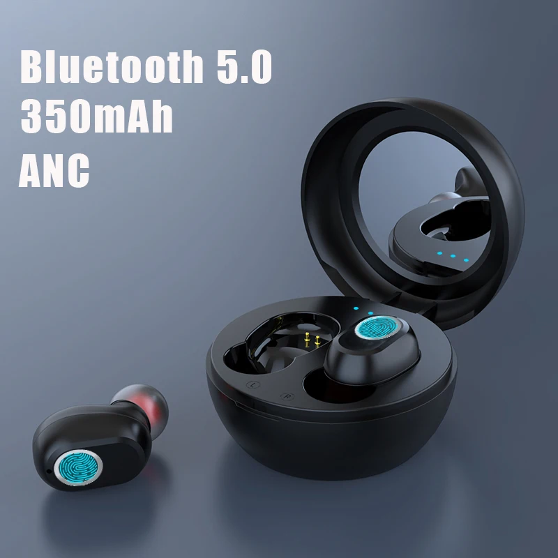 Новинка 2020 Bluetooth 5 0 наушники HiFi звук TWS беспроводные водонепроницаемая Мини