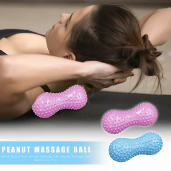 

Peanut Massage Ball Compact and Portable Carry Convenient Relief Muscle Pain Stress Spiky Trigger Fitness Equipment
