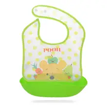 Дисней Минни нагрудники отрывистый Ткань Съемный Мультфильм Микки печати Мягкие Детские аксессуары водонепроницаемый обеденный нагрудник