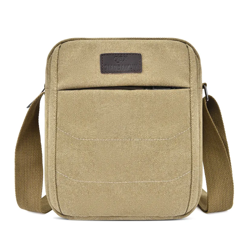 

New Style Canvas MEN'S Single-shoulder Bag Casual Shoulder Bag Backpack Hand Men's Bag Purse