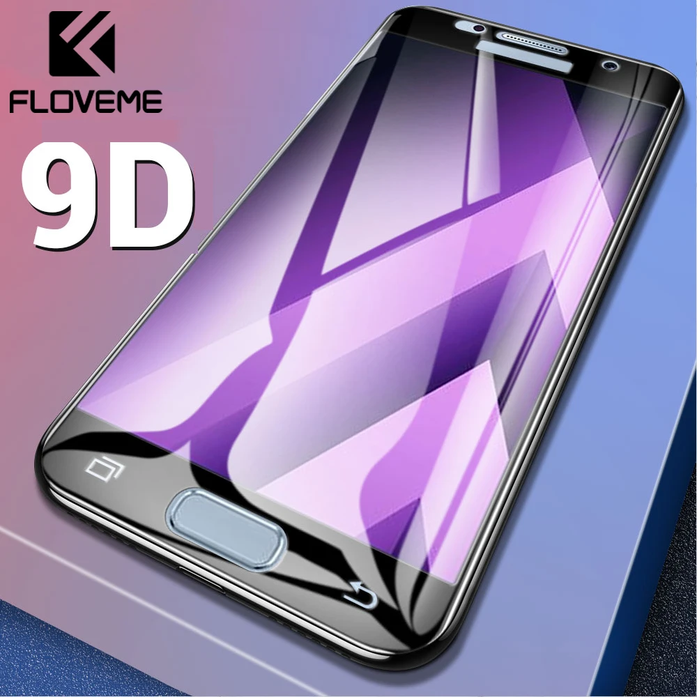 

FLOVEME Tempered Glass For Samsung A50 A70 A8 Plus A7 A9 2018 Screen Protector For Samsung A30 A310 A510 A710 Protective Film