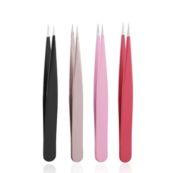 

1Pcs Eyebrow Tweezer Sharp Eyebrow Clip Stainless Steel Eye Brow Clips Professional Cosmetic Beauty Makeup Tool Hair Removal