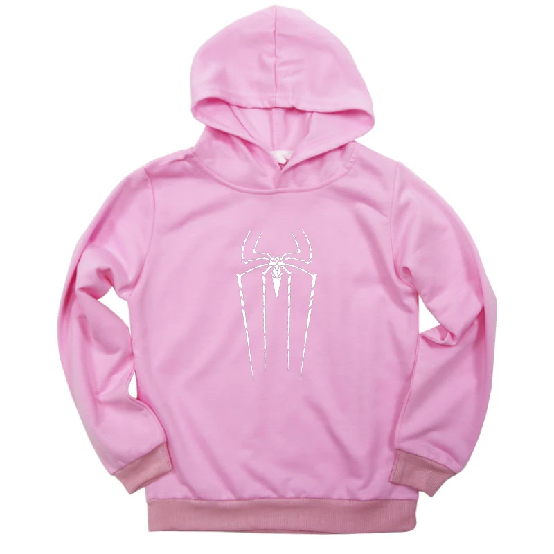 Hoodies 7 Костюм Человека-паука; осенняя одежда с капюшоном для мальчиков и девочек; весенне-осенняя одежда для детей; свитшот для малышей; черные светящиеся уличные Топы - Цвет: Hoodies 7