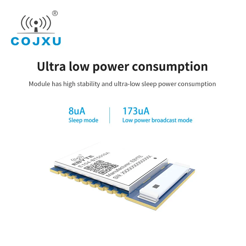 Ble5.0 nRF52810 Bluetooth модуль IoT E104-BT5010A керамическая антенна UART 4dBm SMD приемопередатчик