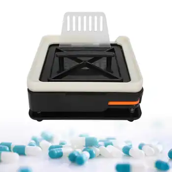 

100 Holes 0# ABS Manual Capsule Filler Capsule Powder Pressing Filling Machine Plate Black Capsule Filler Plate Pill Case