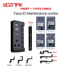 I2c face id dot-matrix ferramenta de reparo treliça detecção tester para iphone 11 pro max x xs ipad a12 face id ler escrever programador