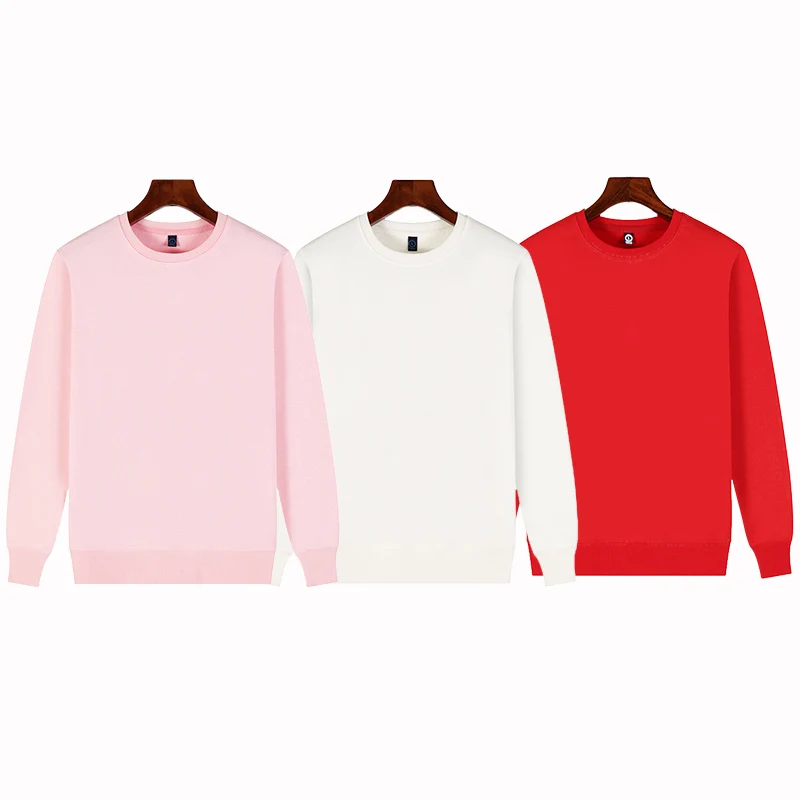 Pink White Red CG303 Женская толстовка с длинными рукавами Harajuku однотонный Свитшот свободные женские повседневные худи и свитшоты спортивный костюм - Цвет: Pink White Red