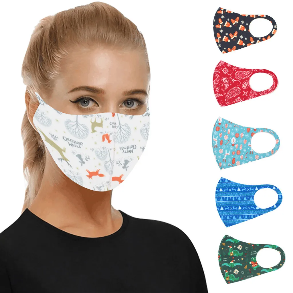 Моющаяся маска для взрослых из аниме Mascarillas многоразовая Пылезащитная рта