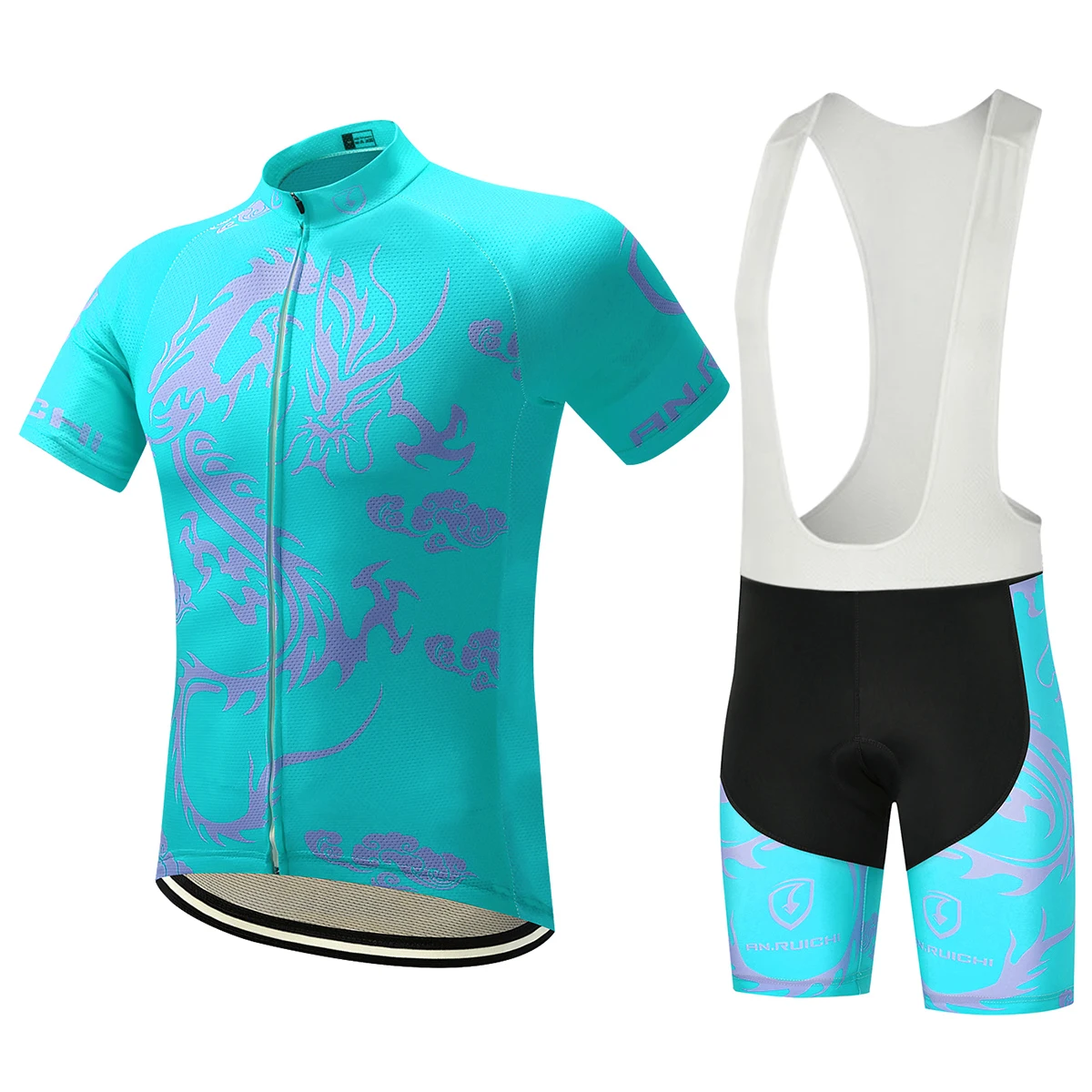 Men Red Quick-Dry Team Cycling Jersey Set MTB Road Bicycle cycling Clothing Breathable Mountain Bike Clothes Cycling Set