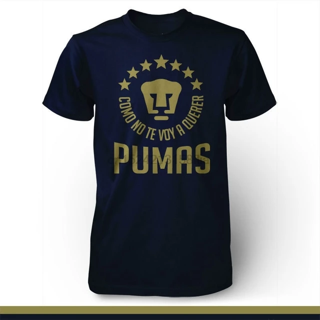 Pumas UNAM Mexico Camiseta Shirt Futbol Soccer Universidad Liga Short Sleeve Fashion Summer