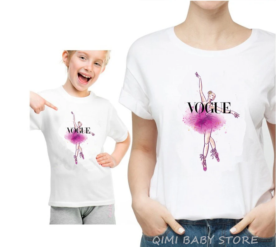 A15-White Футболка для мамы и дочки; одинаковые комплекты для семьи; футболка; Винтажная футболка с принцессой; одежда для семьи - Цвет: A15-White