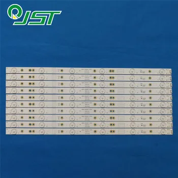

100% New 10pcs/Kit LED strips for SKYWORTH 49 TV 49E3500 49E6090 49E5ERS 49D9 LC490DUJ SHA2 5800 W49001 0P00 5800 W49001 1P00