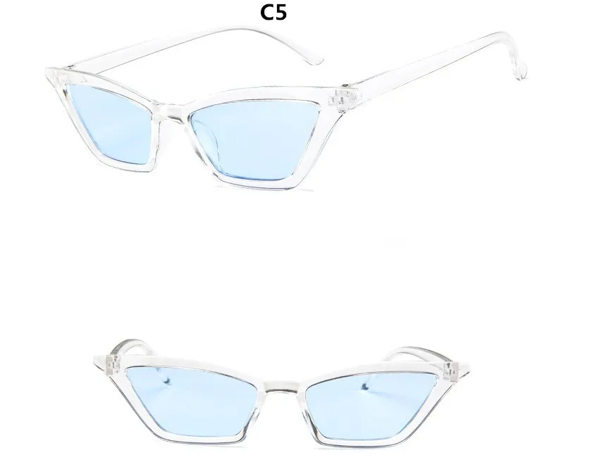 Бренд MxCK, кошачий глаз, солнцезащитные очки для женщин, фирменный дизайн, Ретро стиль, цветные, прозрачные, цветные, модные, кошачий глаз, солнцезащитные очки