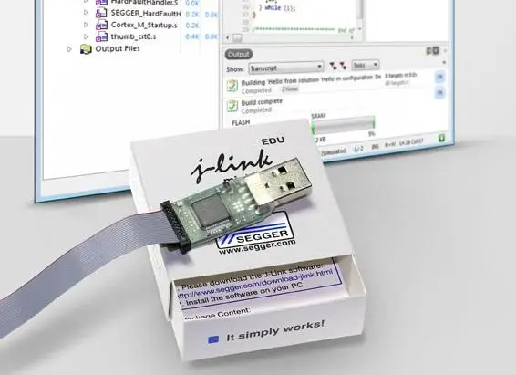 Для SEGGER J LINK JLINK EDU mini Sister burner линия загрузки|Аксессуары для демонстрационных