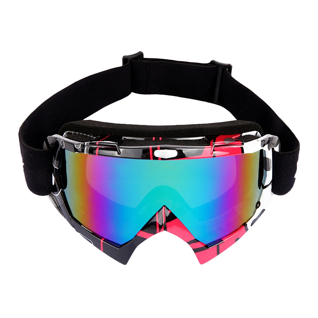 Color 2 Professional Skiing Snowboarding Snowmobile Goggles Anti-fog UV Sunglasses Eye Protector Skiing Goggles - Цвет: Color 2