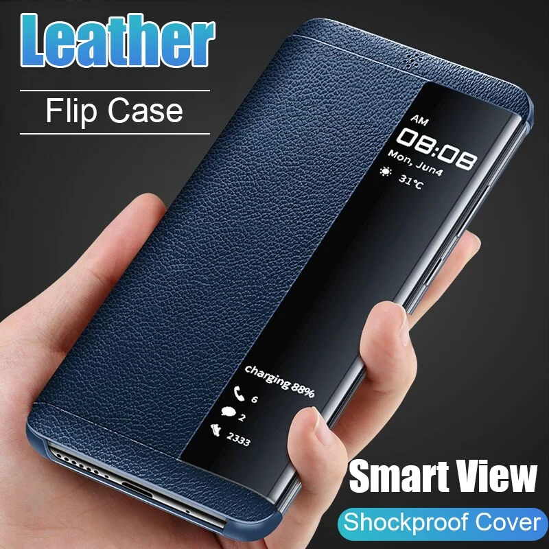

leather flip case for huawei y6 y7 p smart 2019 p20 p30 lite mate 20 10 pro p10 plus honor 20 10 lite 9 light 8x coque fundas