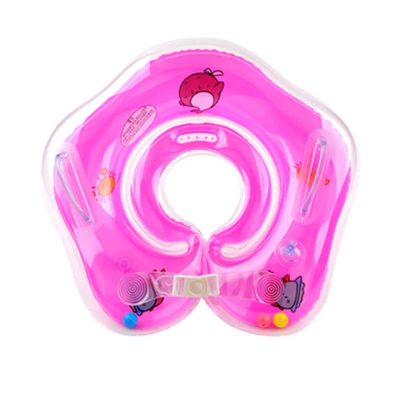 Детские Кольца для плавания двухслойные безопасные Плавающие ПВХ надувной матрас для бассейна с ручкой SAL99