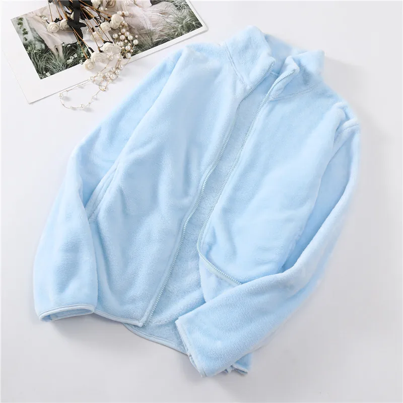 blue Shellsuning, без толстовки, женский свитер из шерсти ягненка, негабаритный, на молнии, Зимняя Толстая куртка, водолазка, теплая, мягкая, однотонная, Женская куртка - Цвет: blue