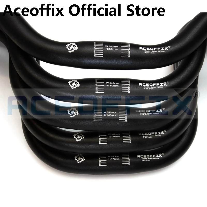 AL7050 175g Aceoffix M руль для Brompton r 25 4 мм W540mm H50 80 100 140 170|Велосипедный руль| |