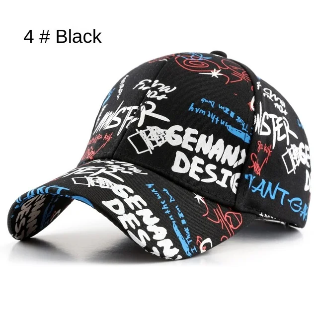 38 Styles Hot Graffiti Baseball Cap Women’s Hat Summer Sun Hat Cotton Men’s Baseball Cap Sports Cap Golf Cap Gorras Hombre 24