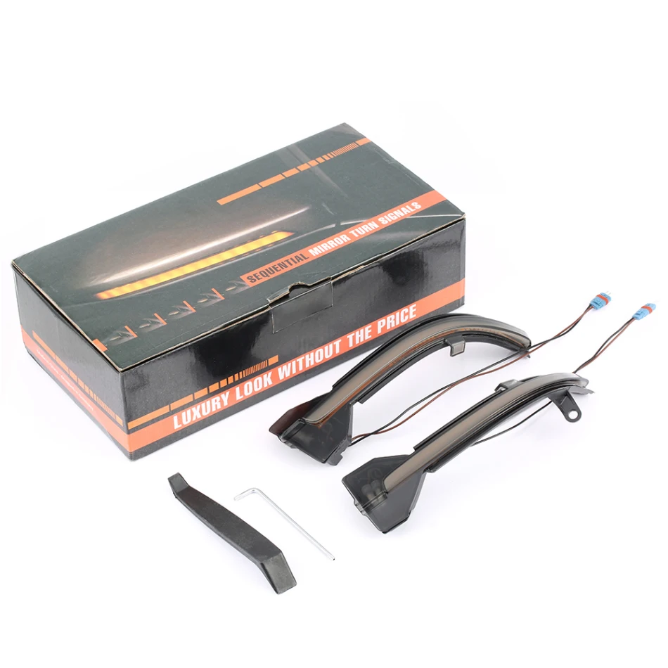 

Dynamic LED Side Mirror Sequential Blinker Turn Signal Lights For BMW 5 6 7 Series F10 F11 F07 F06 F12 F13 F01 GTF07