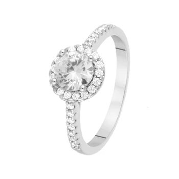 

Кольцо из серебра с фианитами R00926