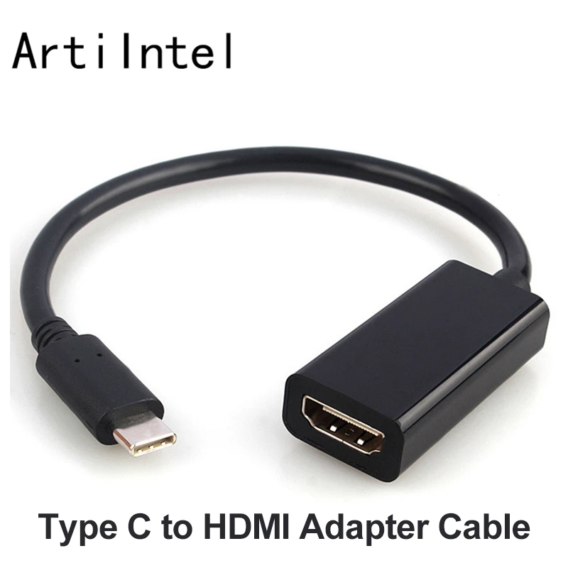 

USB Type C to HDMI Adapter USB 3.1 (USB-C) to HDMI Adapter Male to Female Converter for MacBook2016/Huawei Matebook/Smasung S8