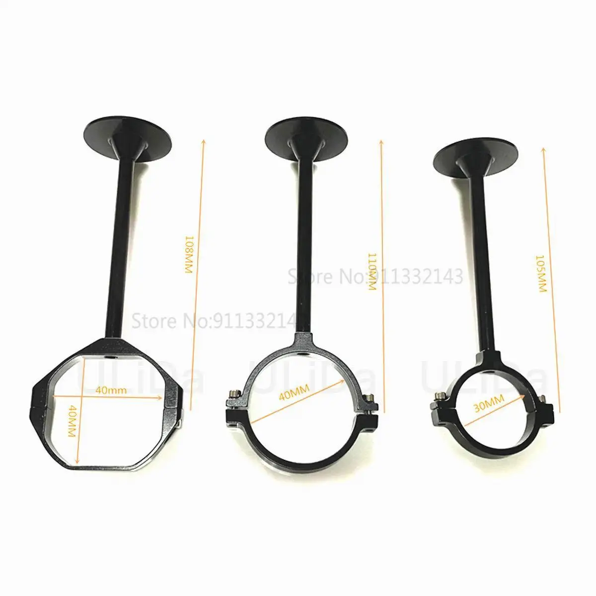 1pc Rc Plant Agriculture Uav Drone 30mm/40mm Tube Gps Bracket Fitting