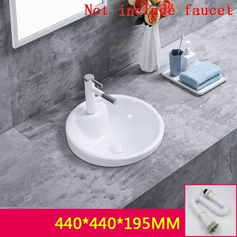 Number 17 Lavatorio Banyo Salle Bain Vanity Sobre Encimera Lavabo De Mano Umywalka сосуд Cuba Pia Banheiro Ванная раковина умывальник - Цвет: Number 17