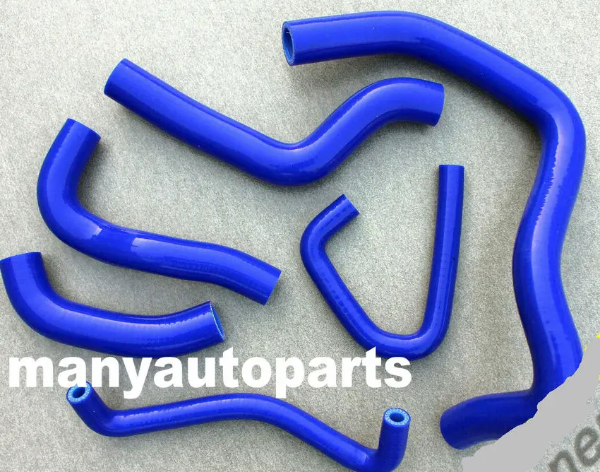 Radiator Silicone Coolant Hose For 2005 2006 Kawasaki Ninja Zx6r Zx6 636 Blue