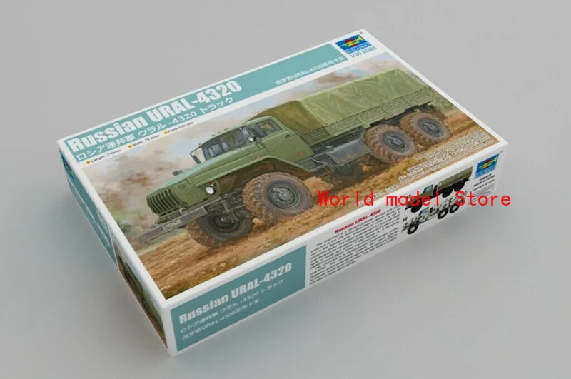 Trumpeter 1/35 01072 Russian URAL-4320 model kit