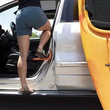Support de toit de voiture pliable multifonction, marche de porte de voiture, crochet universel de loquet, pédale auxiliaire, marteau de sécurité en alliage d'aluminium