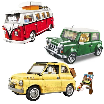 

Compatible with Lepining 10271Technic Building Blocks Bricks Toys 10220 10252 10242/21001 Volkswagen T1 Camper / 21003 Beetle