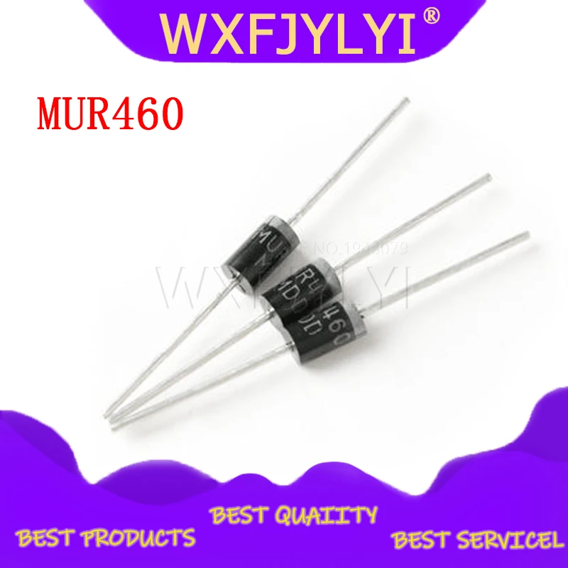 20 шт. MUR460R DO-201 4A 600V линия восстановления типа диода MUR460 | Электронные компоненты и
