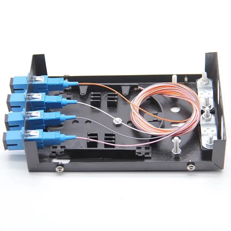 

Fiber optic terminal box 4 core Desktop type SC / UPC with adapter
