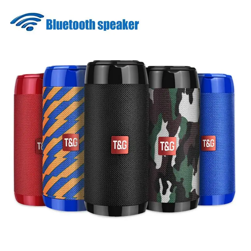 

TG113C Wireless Bluetooth Speaker Portable Waterproof Music Speaker Support FM Radio TF Card Wireless Bass Box Loundpeakers