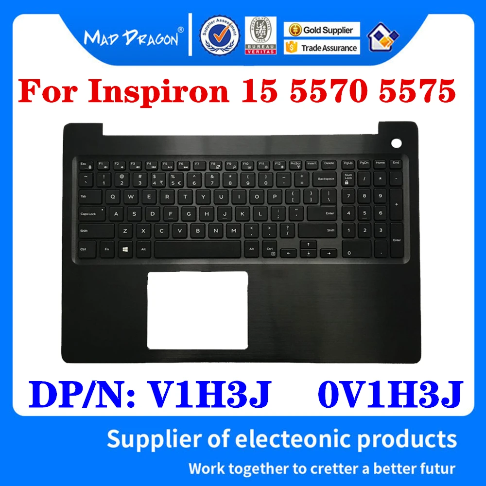 Новый C чехол крышка верхняя для Dell Inspiron 15 5570 5575 ноутбуки с клавиатурой подсветки