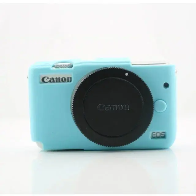 Мягкий силиконовый чехол для корпуса камеры защитный Canon EOS M10 canon|Сумки