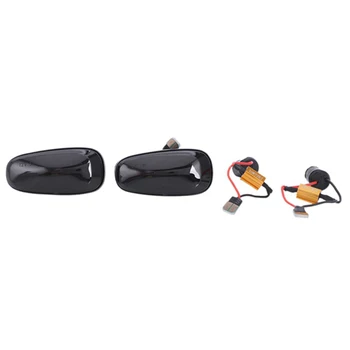 

DHBH-Yellow LED Turn Signals Dyn AmicSide Marker Signal Lights for Opel Astra G 1998-2009 Opel Zafira A 1999-2005, Always On