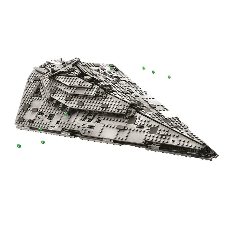 

Disney 1457pcs Star Wars Movie Empire Warship Destroyer Spaceship Fighter Building Blocks Compatible with Legoings Bricks Toys