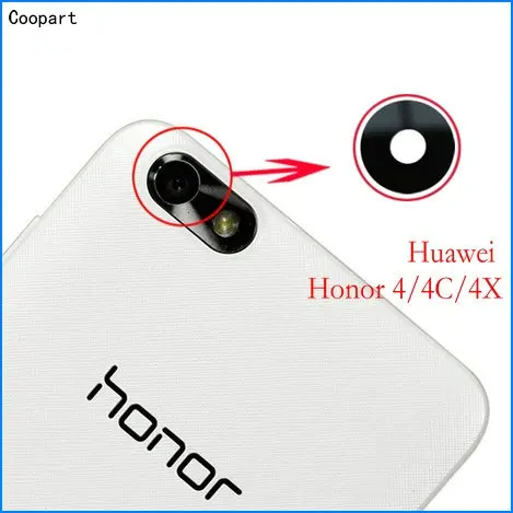 Новинка замена стекла для объектива задней камеры 2 шт./лот Huawei honor 4/4C/4X 4 4C 4X с